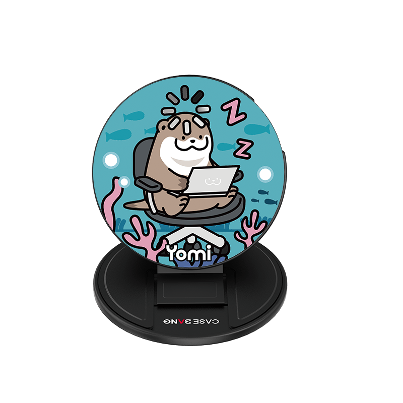 Sleepy Otter Magsafe Grip Stand - CaseBangMagsafe Grip StandCaseBangBack Cover